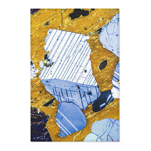 Plagioclase in Pyroxene Area Rug