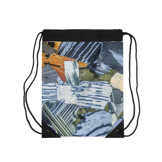 Plagioclase and Pyroxene Drawstring Bag