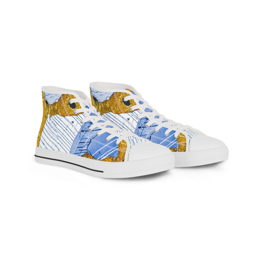 Plagioclase in Pyroxene High Top Sneakers for Men