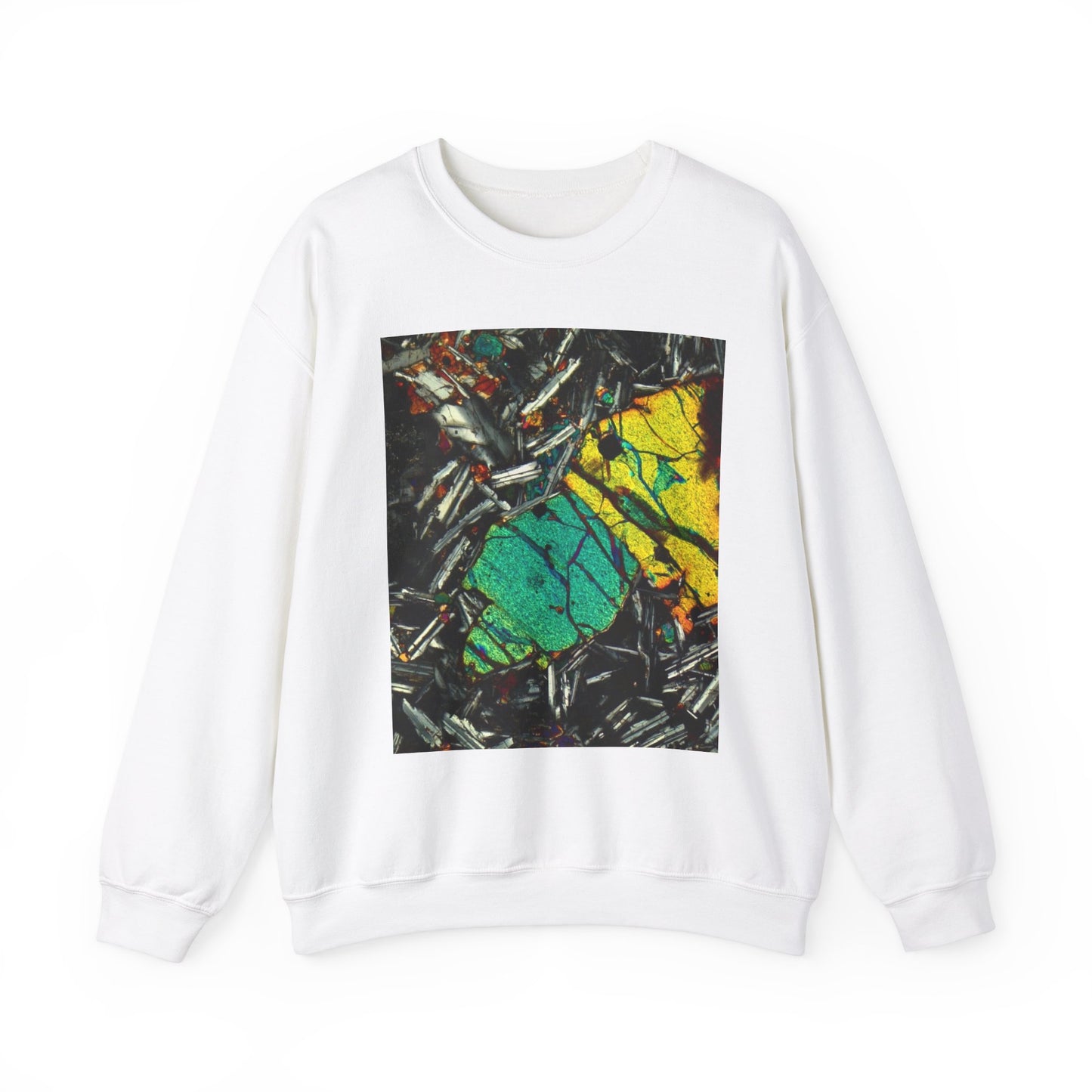 Olivine In Basalt - Heavy Blend™ Crewneck Sweatshirt