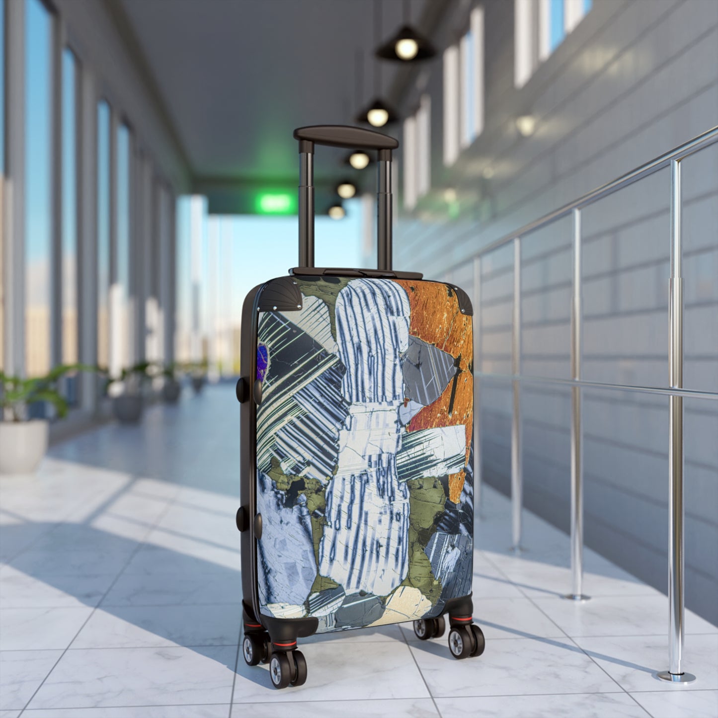 Plagioclase and Pyroxene Travel Suitcase