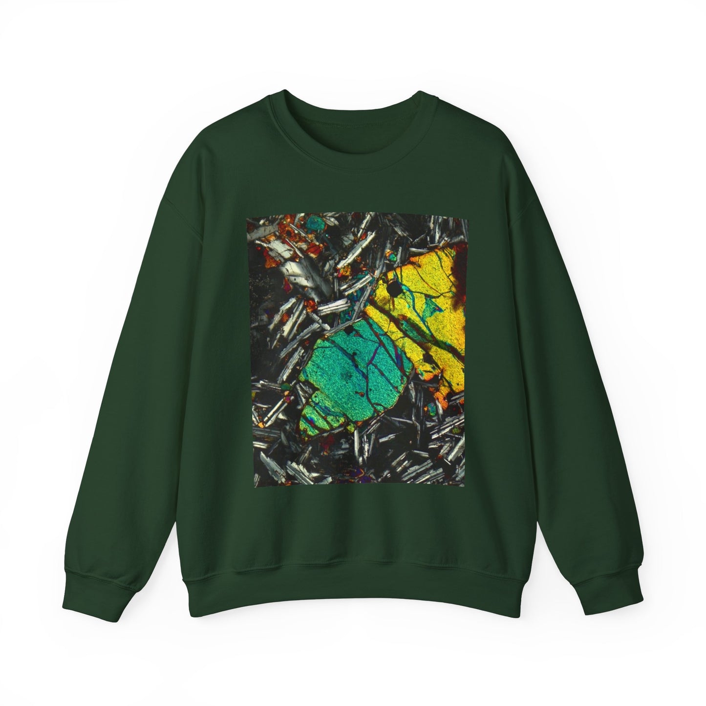 Olivine In Basalt - Heavy Blend™ Crewneck Sweatshirt