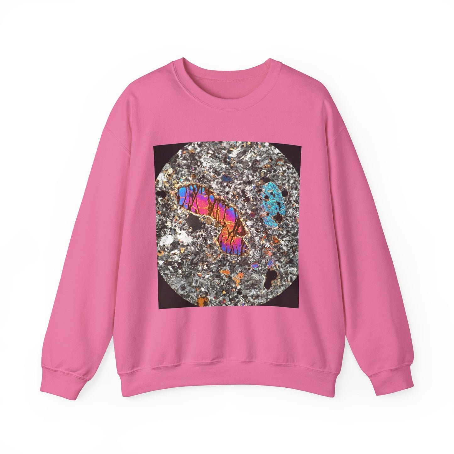 Olivine surrounded by Plagioclase - Heavy Blend™ Crewneck Sweatshirt