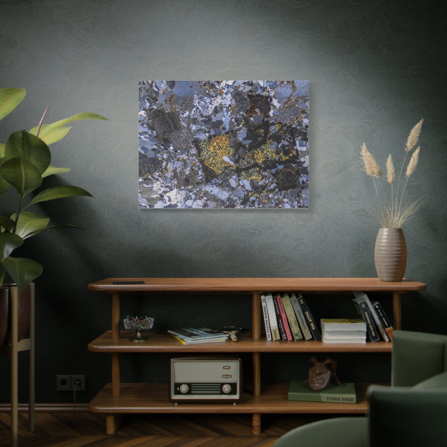 Ore Rock Canvas Wall Art